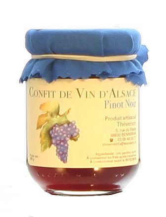 Confit de Pinot Noir d'Alsace Production Artisanal 100% naturel Au Brin de  Paille